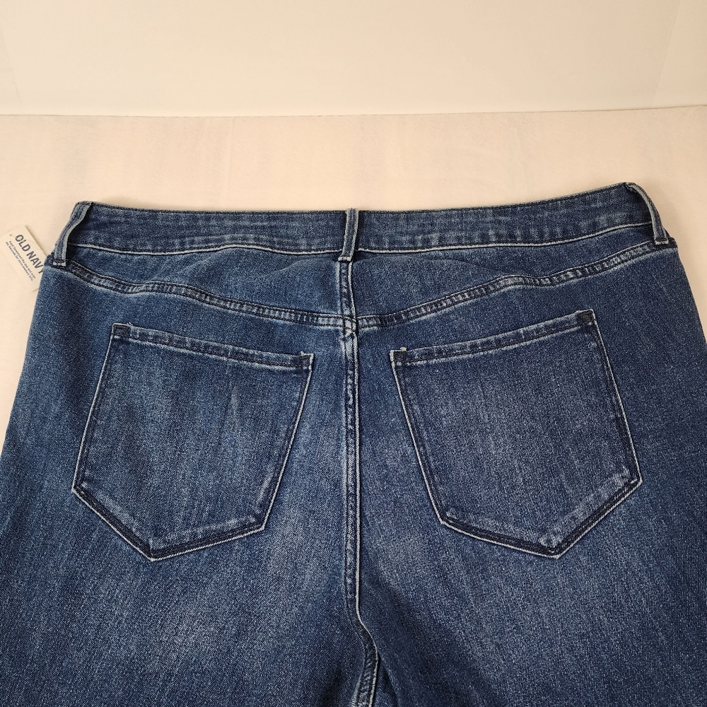 NWT Old Navy Jeans Womens 20 Wow‎ Super Skinny High Rise Blue Classic Stretch - Picture 11 of 11
